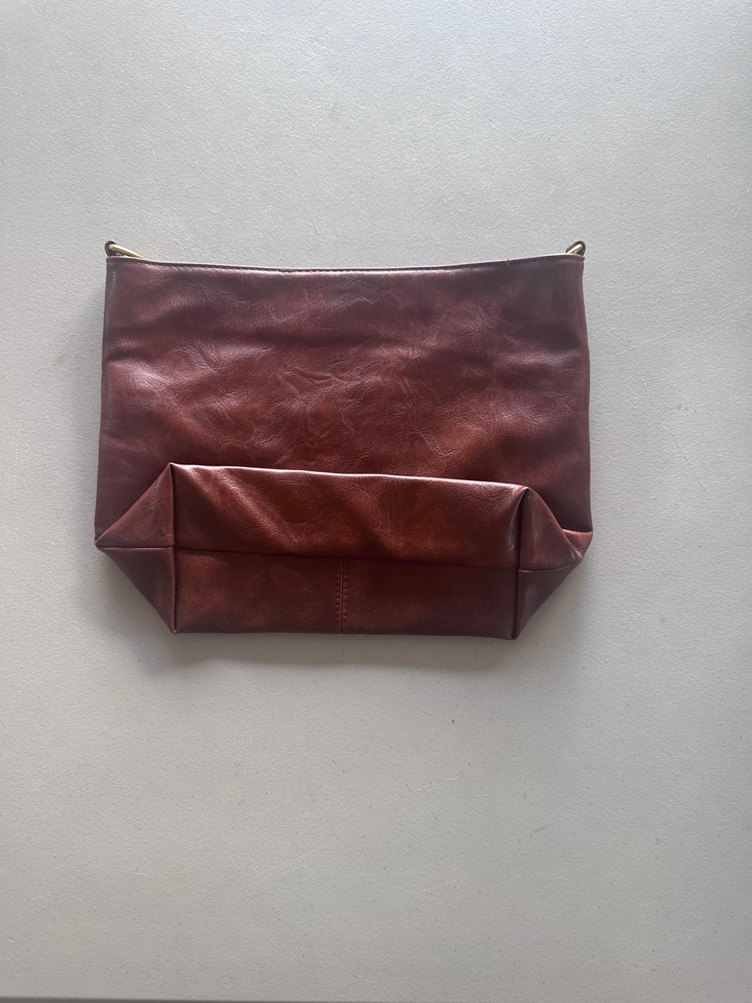 Brown vegan leather Bag