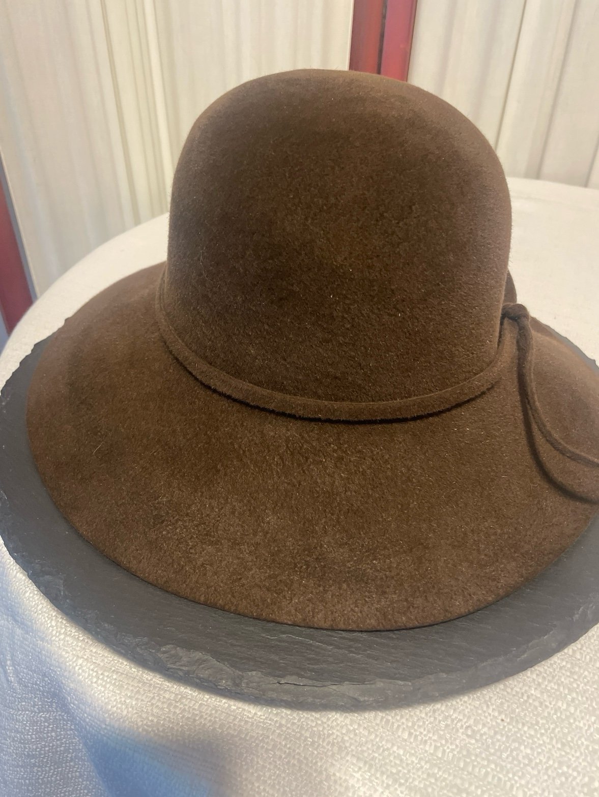 HELEN KAMINSKI AUSTRALIA Hat BROWN Wool Felt CASUAL Fall/Winter ONE SIZE