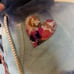 LoveShackFancy Kirby Hoodie Sweater- Blue Wave Size S