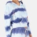 LoveShackFancy Kirby Hoodie Sweater- Blue Wave Size S