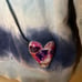 LoveShackFancy Kirby Hoodie Sweater- Blue Wave Size S