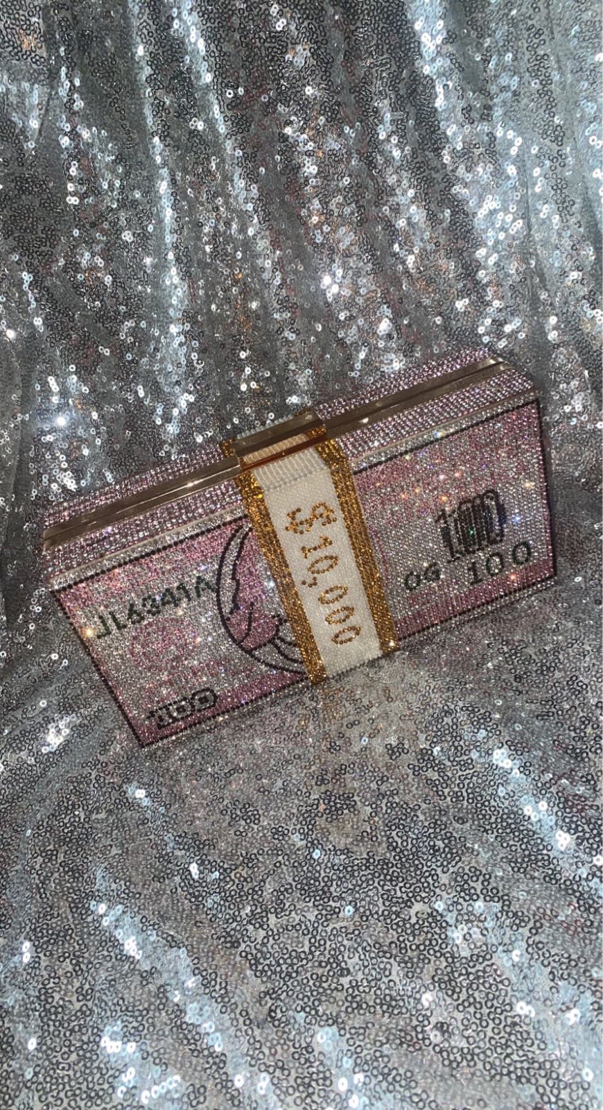 Rhinestone Clutch