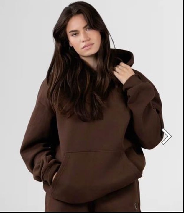 Unisex Brown Comfrt Large Sweatshirt “the Standard Hoodie”