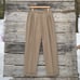 Bachrach 100% Wool Khaki Pleated Cuffed Pants Men’s Size 34 X 34