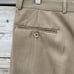 Bachrach 100% Wool Khaki Pleated Cuffed Pants Men’s Size 34 X 34