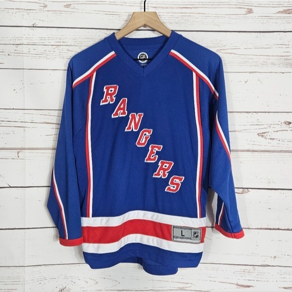 NHL New York Rangers Kids Embroidered Jersey