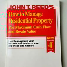 How to Manage Residential Property for Maximum Cash Flow & Resale Value JT Reed