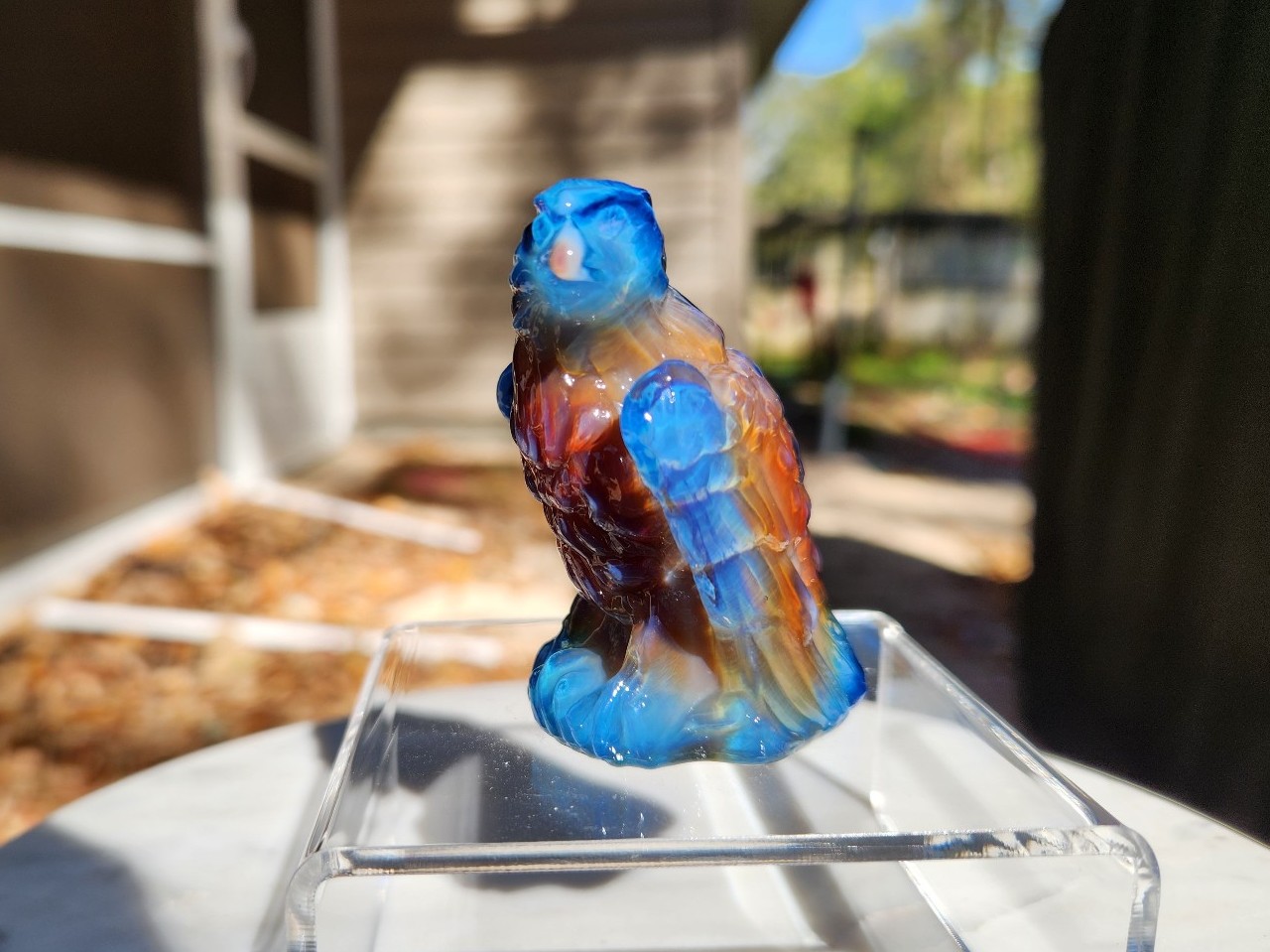 Boyd Glass Bernie Eagle Figurine Maverick