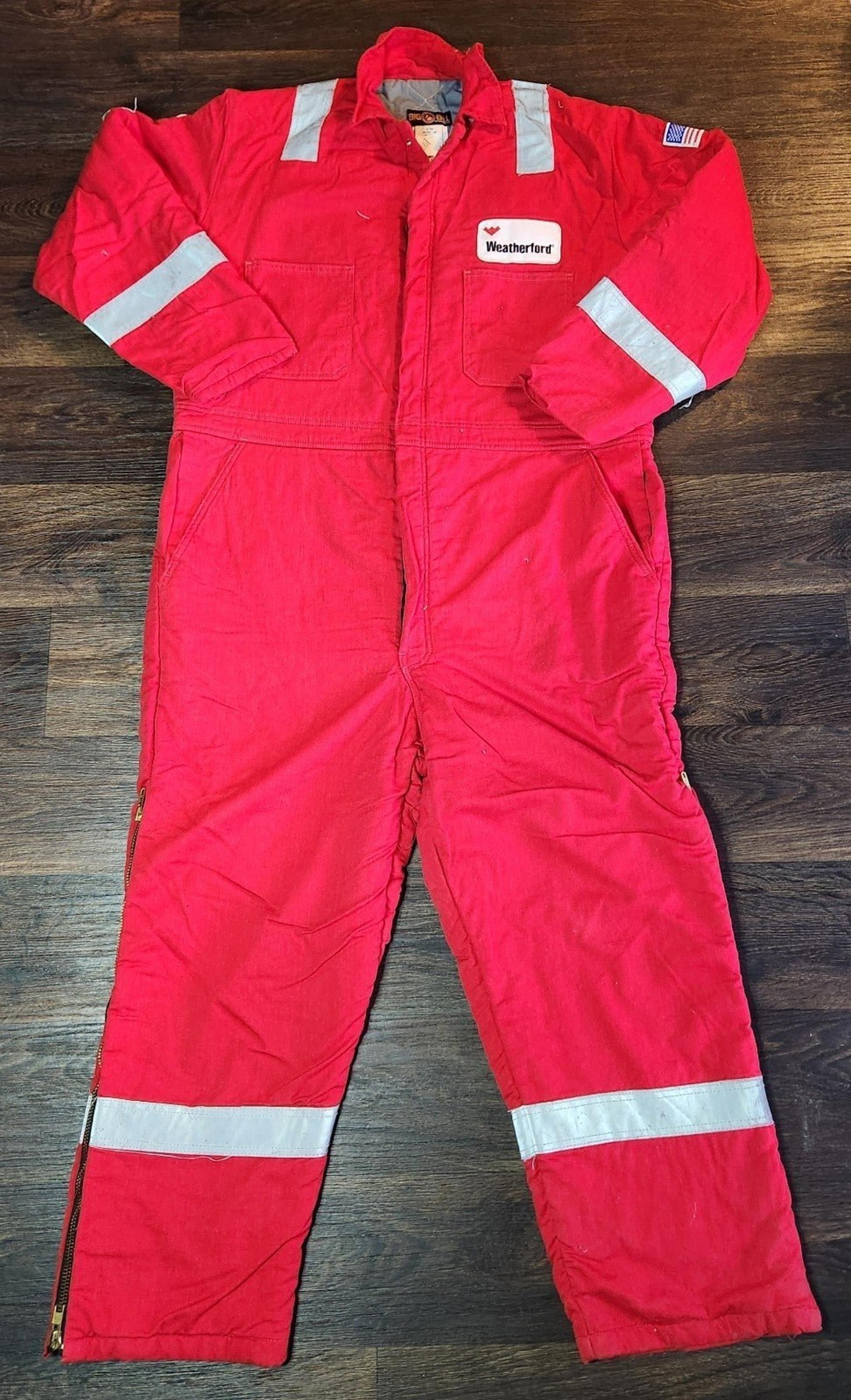 Walls FR Flame Resistant Boiler Work Wear Overalls Men Size XL