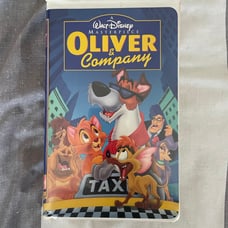 Disney’s Oliver and Company vintage VHS
