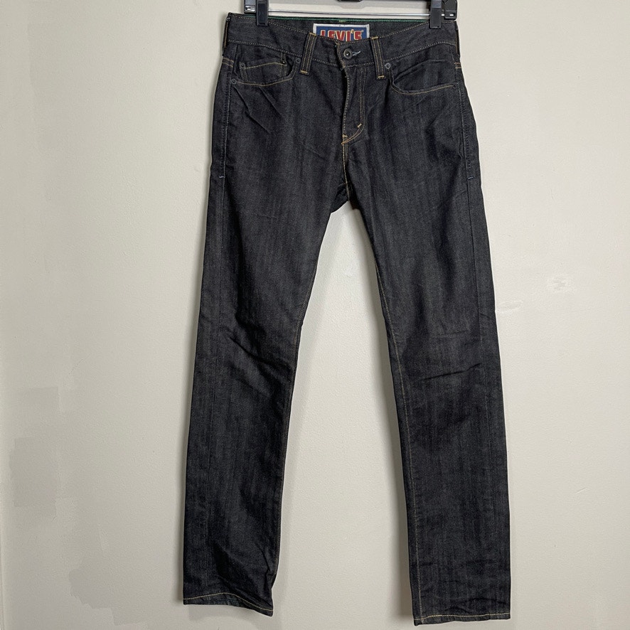 LEVI's 511 skinny dark blue denim jeans mens 30x30