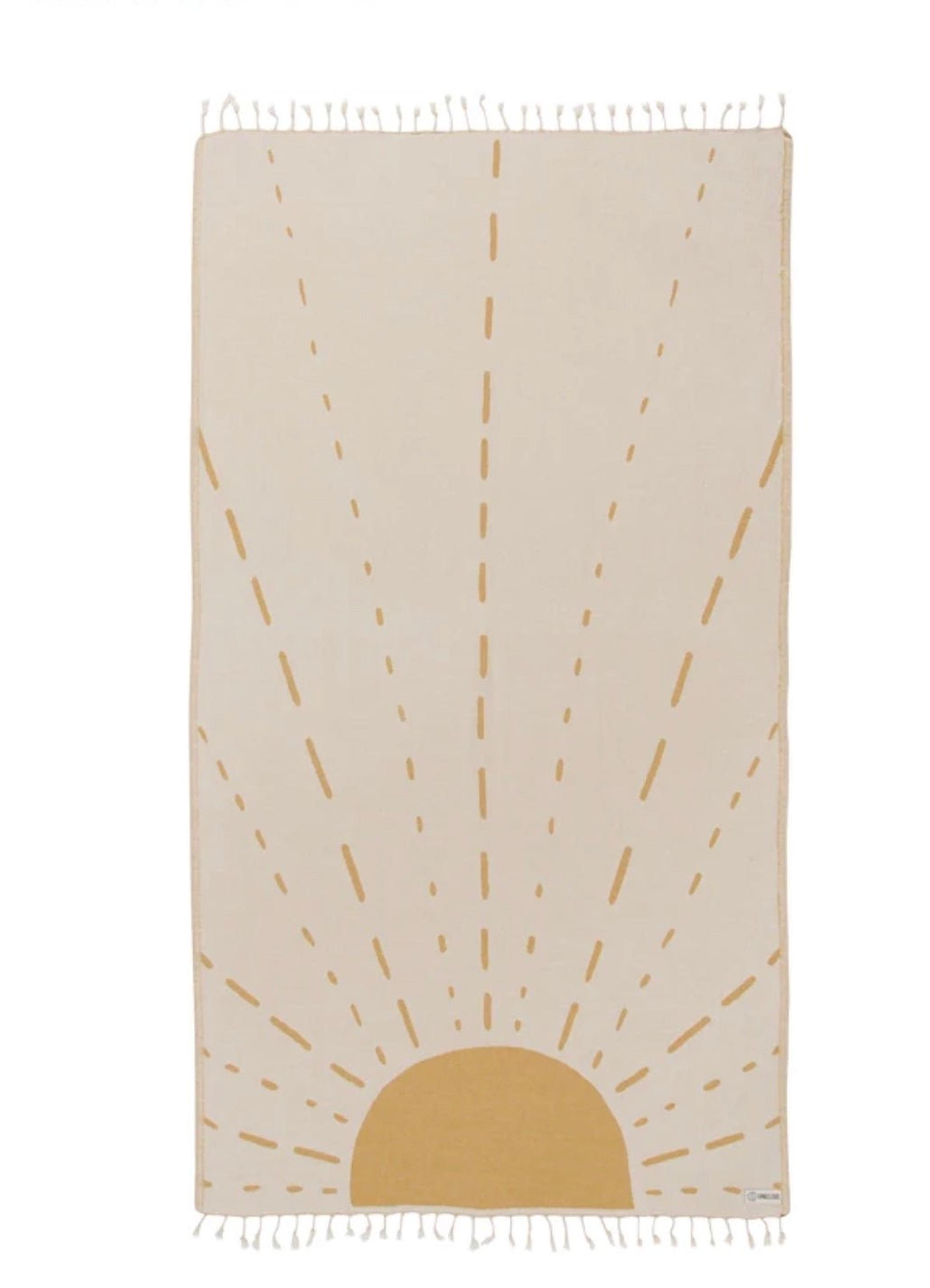 Sand Cloud!! NWT! Sunrise! 100% Turkish quick dry and sand free towel.