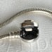 Pandora Bracelet Signature Clasp Two Tone 8.3 Authentic