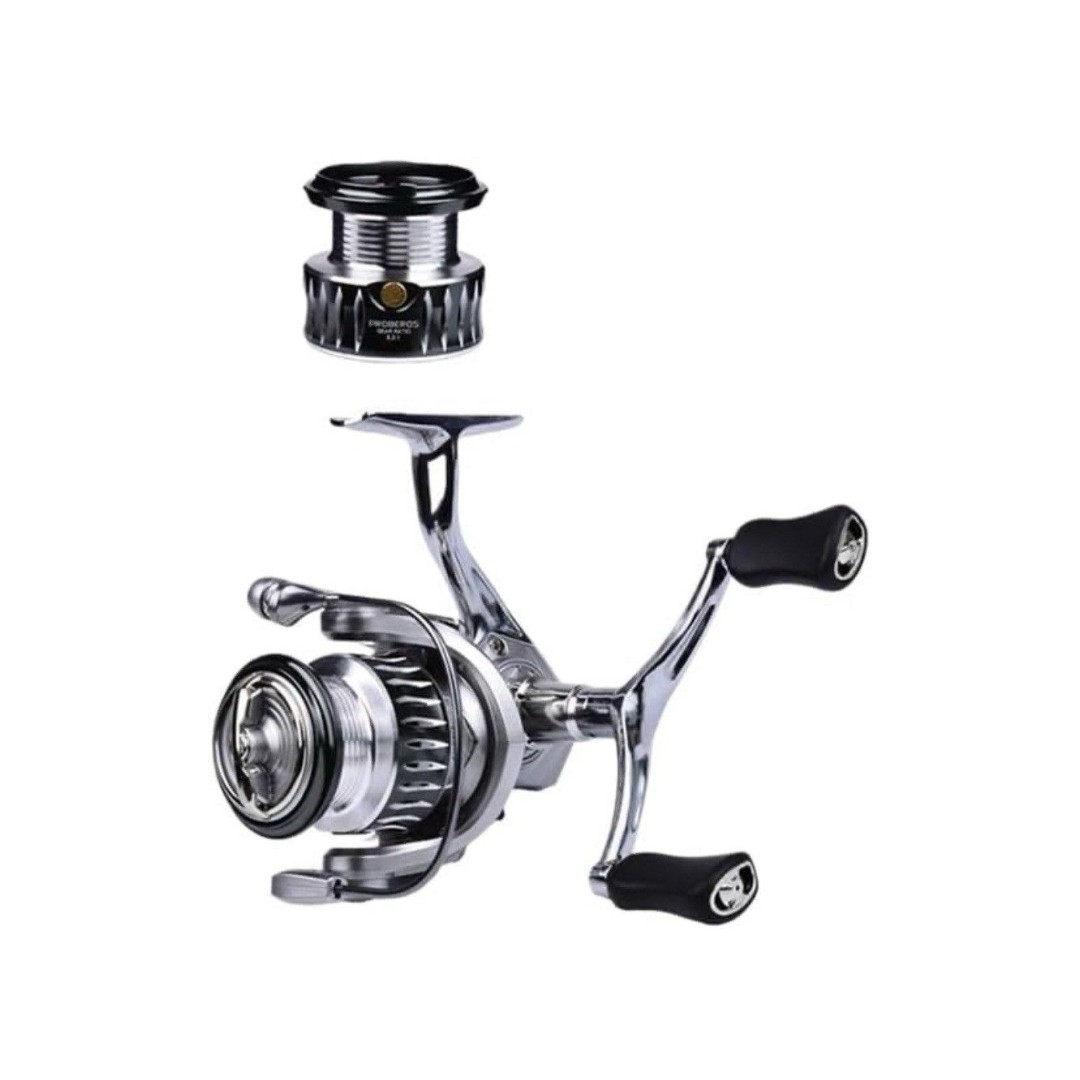 Spinning Reel Light Weight Smooth For Lure And Bait Fishing Salt Water And Fresh