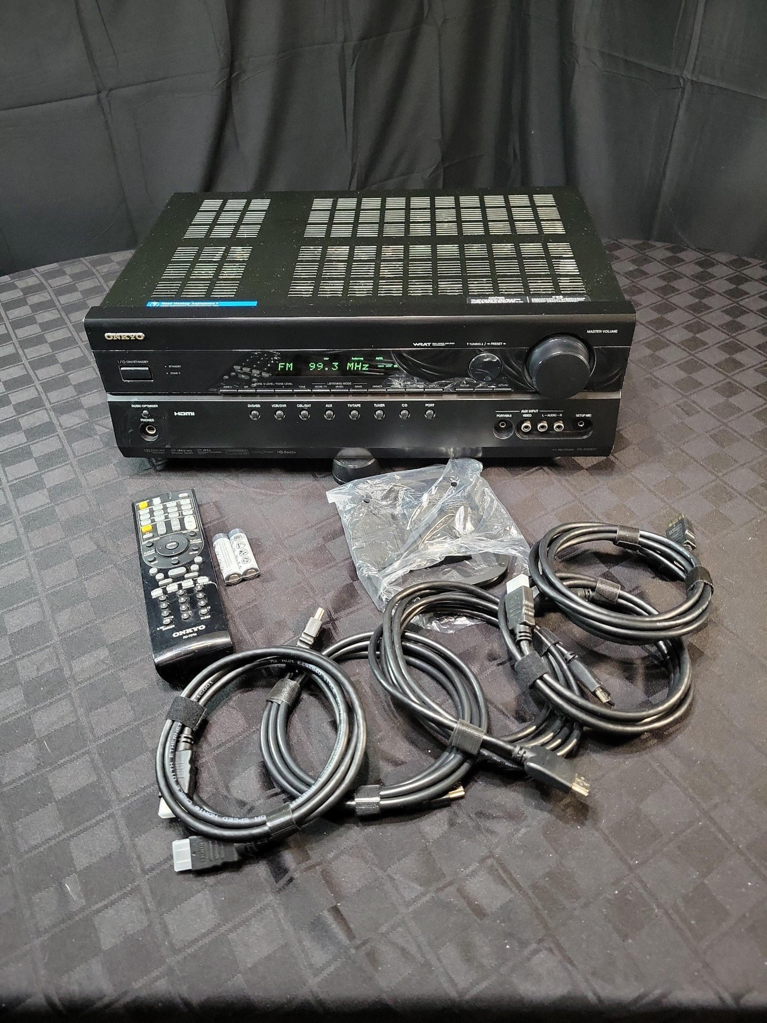 Onkyo TX-SR507 Home Theater Receiver w/ HDMI Switching & Advanced Surround