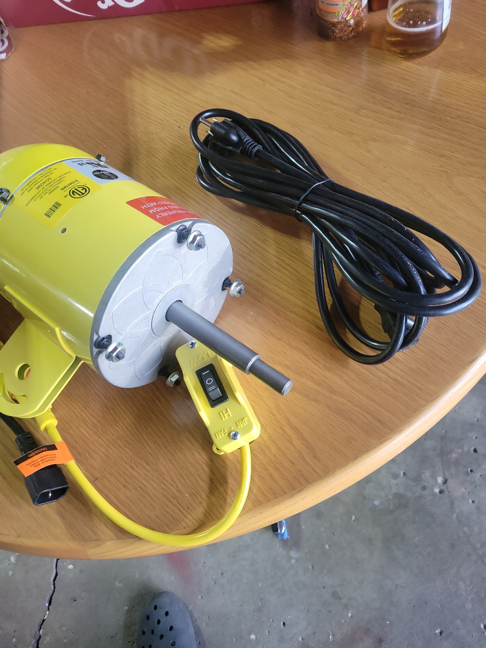 Brand new Jan fan industrial fan motor - detail