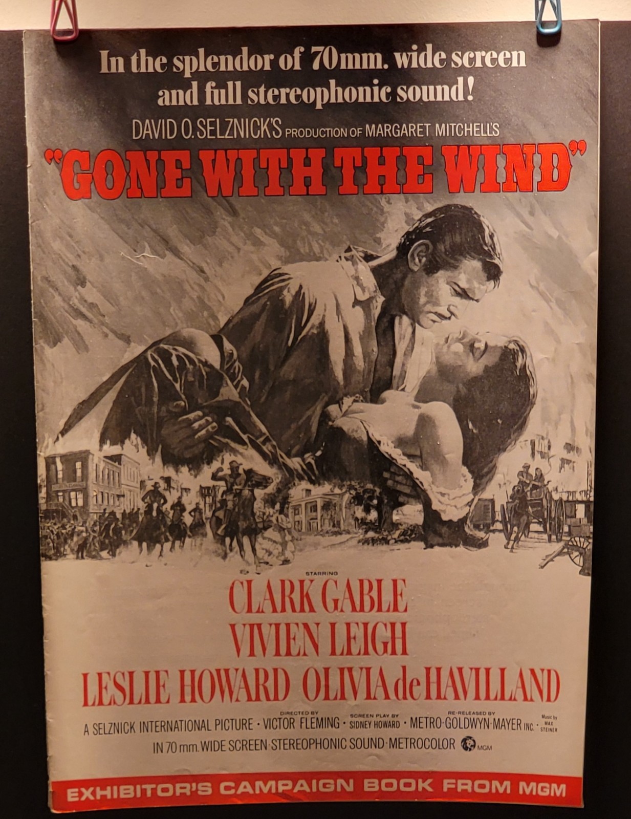 Gone With The Wind 1967R Uncut Pressbook
