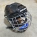 Bauer BHH5100S with True Vision II Cage Adult's Black Hockey Helmet size S