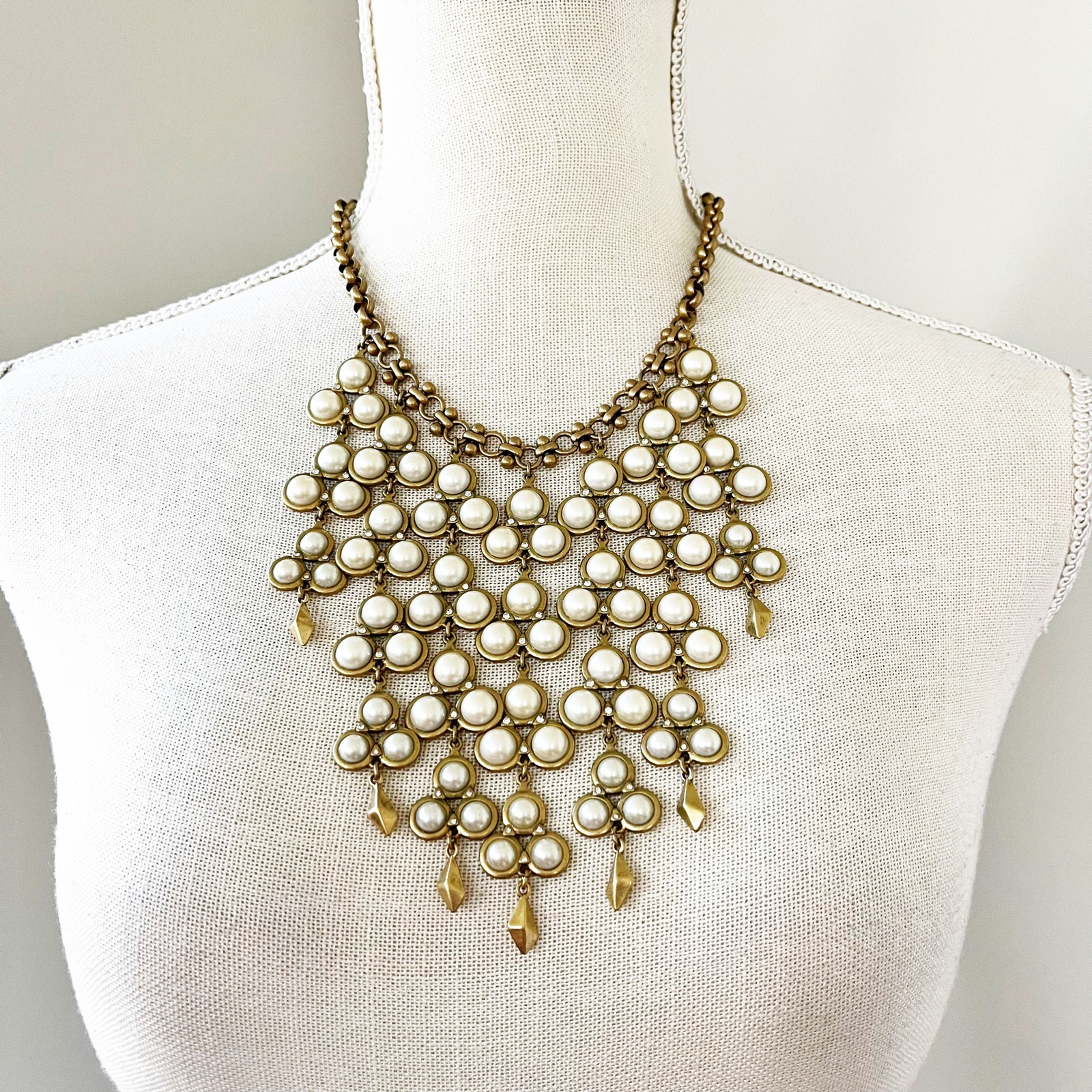 Stella & Dot Daliah Bib Statement Necklace