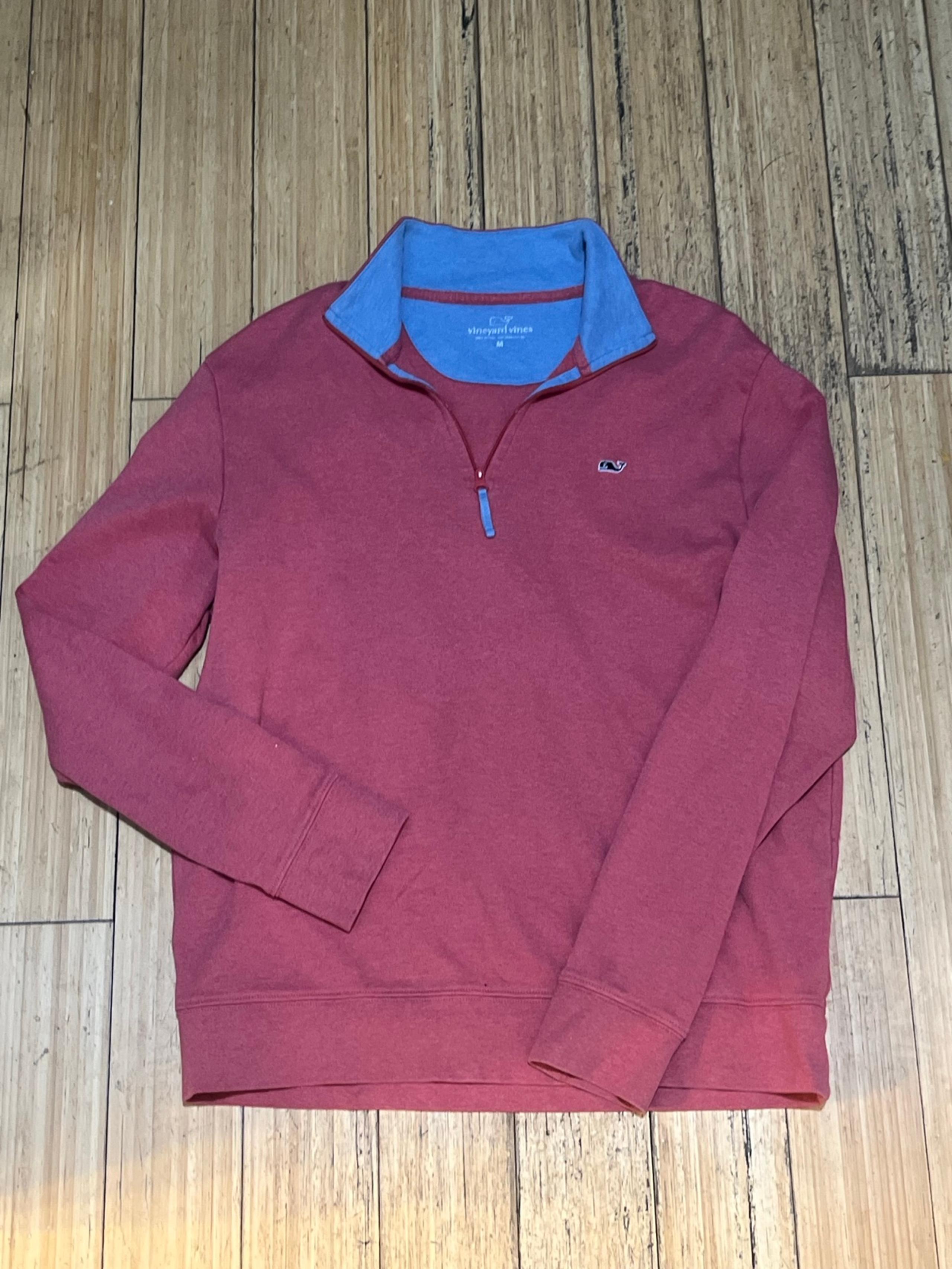 Men’s Vineyard Vines Quarter Zip Pullover Sz Medium