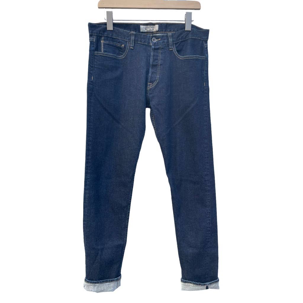 Lucky Brand Men's Legend Skinny Leg Denim Jeans Blue Dark Wash 32x32