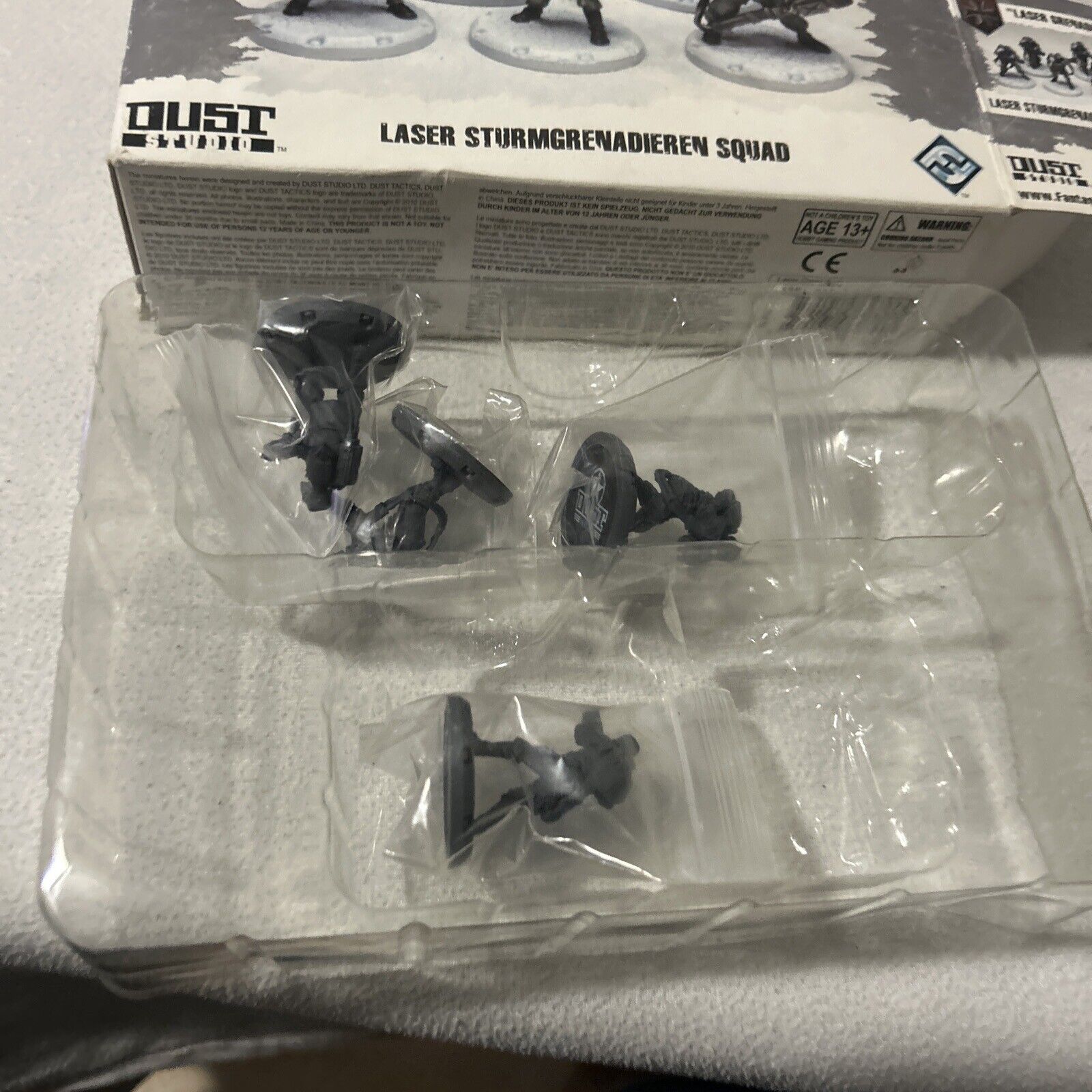 Dust Tactics Dust 1947 Axis Laser Grenadiers Laser Sturmgrenadier en Squad FFG
