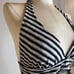 Bikini top and cover up shirt bundle