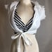 Bikini top and cover up shirt bundle