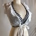 Bikini top and cover up shirt bundle
