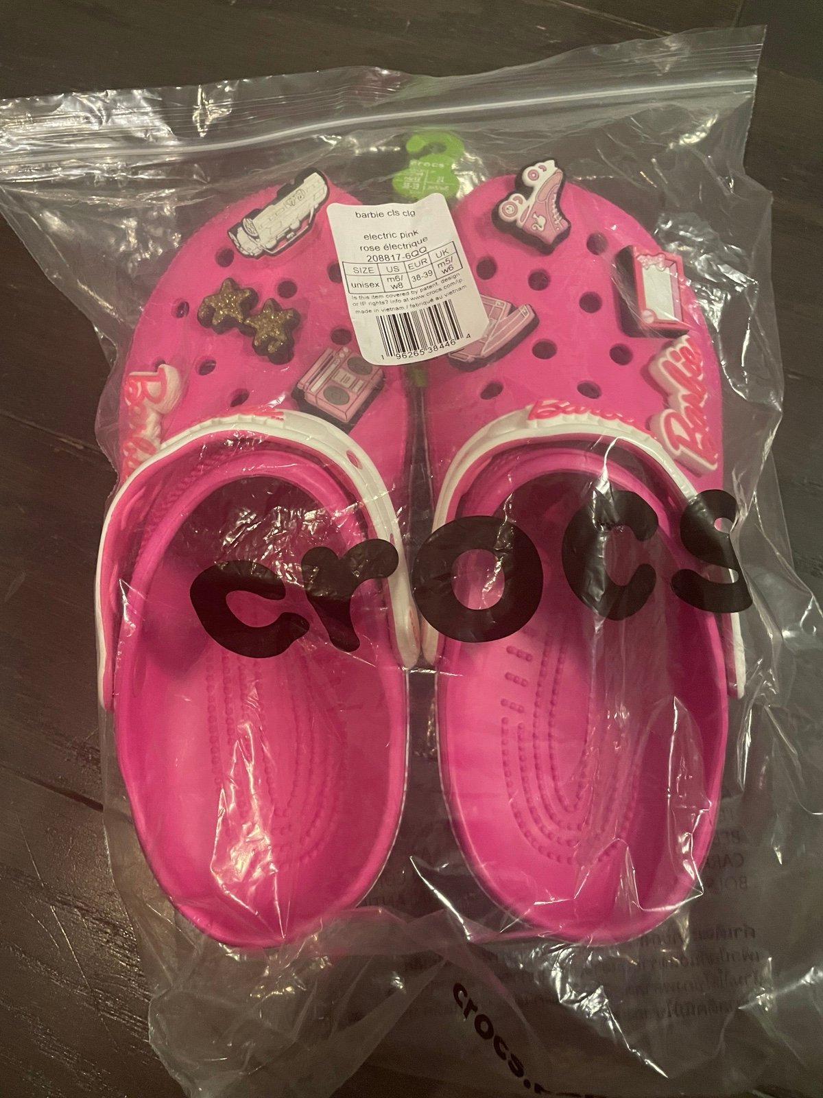 Crocs classic clog Barbie electric pink