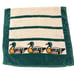 Vintage Hilasal Mallard Duck Set Bath and Hand Towel Green