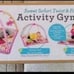 Sweet Safari Twist Tummy Time Activity Toy Bar Pink Giraffe Panda Elephant Quilt