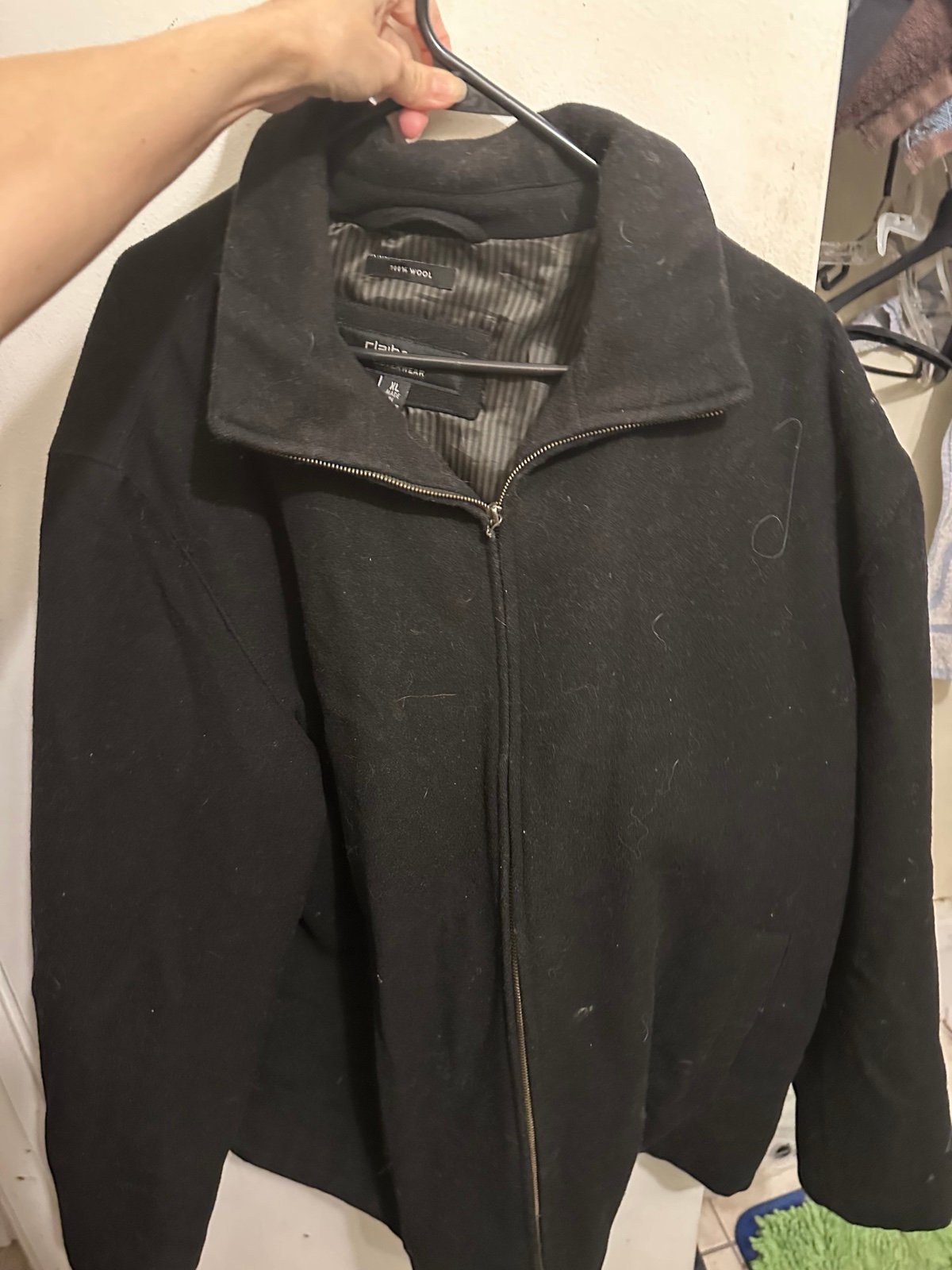 Wool jacket claireborne