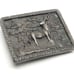 Deer stag vintage belt buckle A09