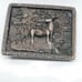 Deer stag vintage belt buckle A09