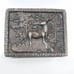 Deer stag vintage belt buckle A09