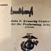 Donald Trump Signed - The United States Marine Band album with COA. Card shown t