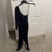 Susana Monaco Navy One Shoulder Jumpsuit Size Small NWT
