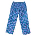 J.Crew Easy Pull On Print Pants Blue Floral Elastic Waist Lines Women’s Size 12