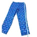 J.Crew Easy Pull On Print Pants Blue Floral Elastic Waist Lines Women’s Size 12