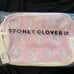 Stoney Clover Lane Terry Embroidered Shells Large Pouch