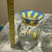 3 Lenox Crystal Butterfly Meadow Hand Painted Vases 6 Each - 3 in Set