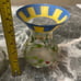 3 Lenox Crystal Butterfly Meadow Hand Painted Vases 6 Each - 3 in Set
