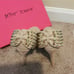 Betsey johnson vintage pin up bow tan platform vendeta heels
