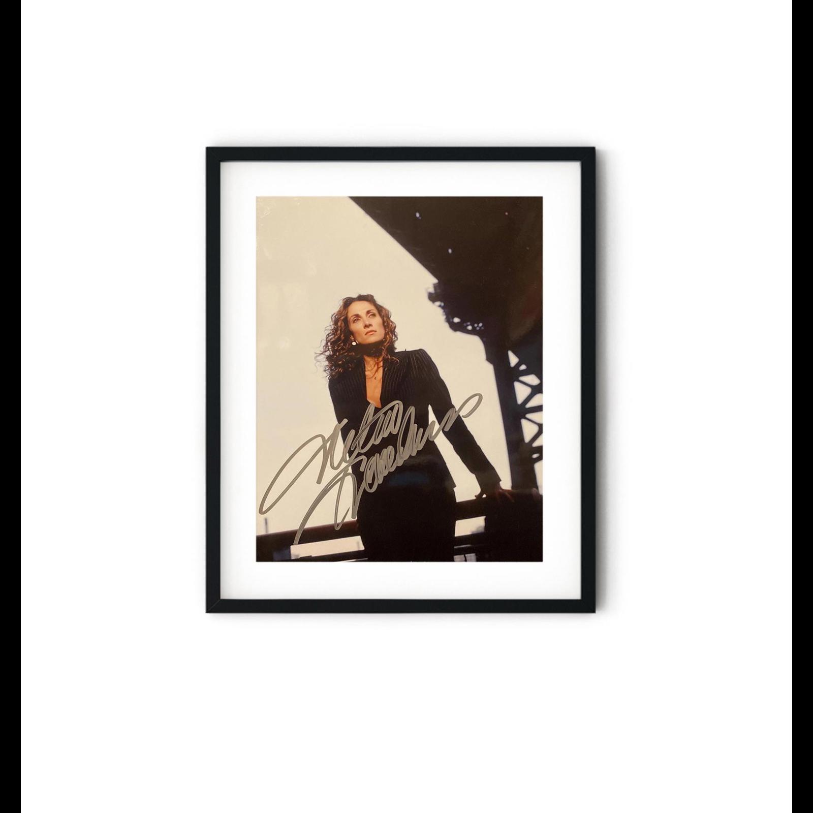 Melina Kanakaredes Signed CSI NY Photo