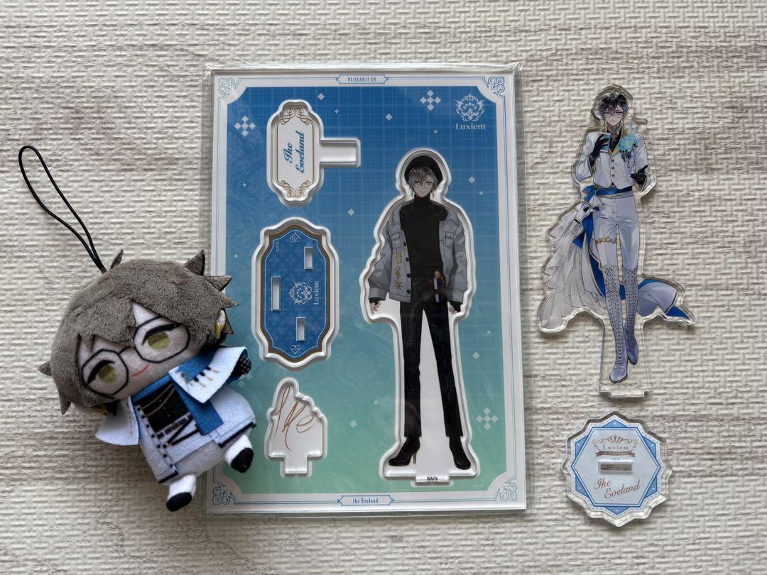 【Ike Eveland】 Nijippape & Acrylic Stand Bundle Sale