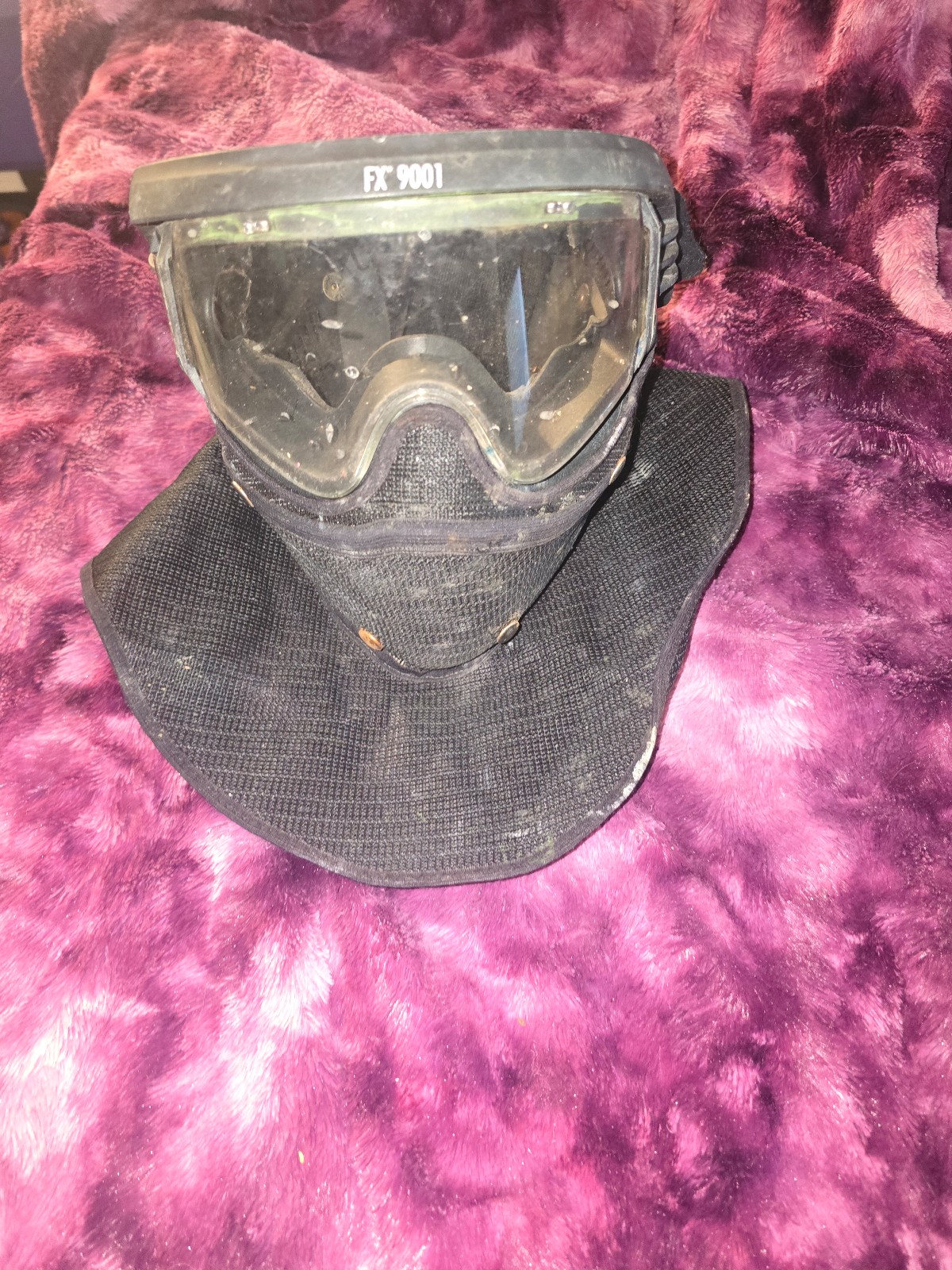 FX 9001 Airsoft Tactical Mask Paintball Safety Protective Full Face Anti Fog