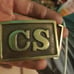 Confederate buckle