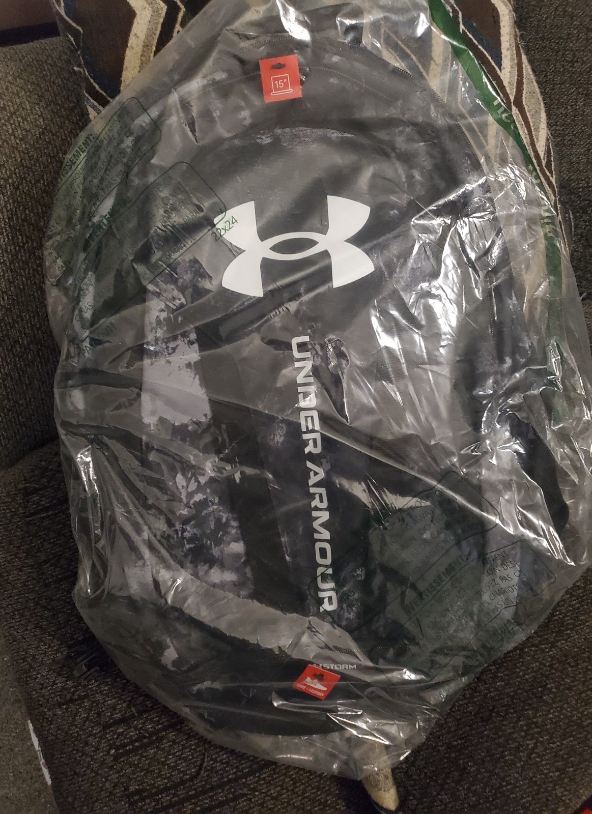 Brand new hustle lite Under Armour back pack