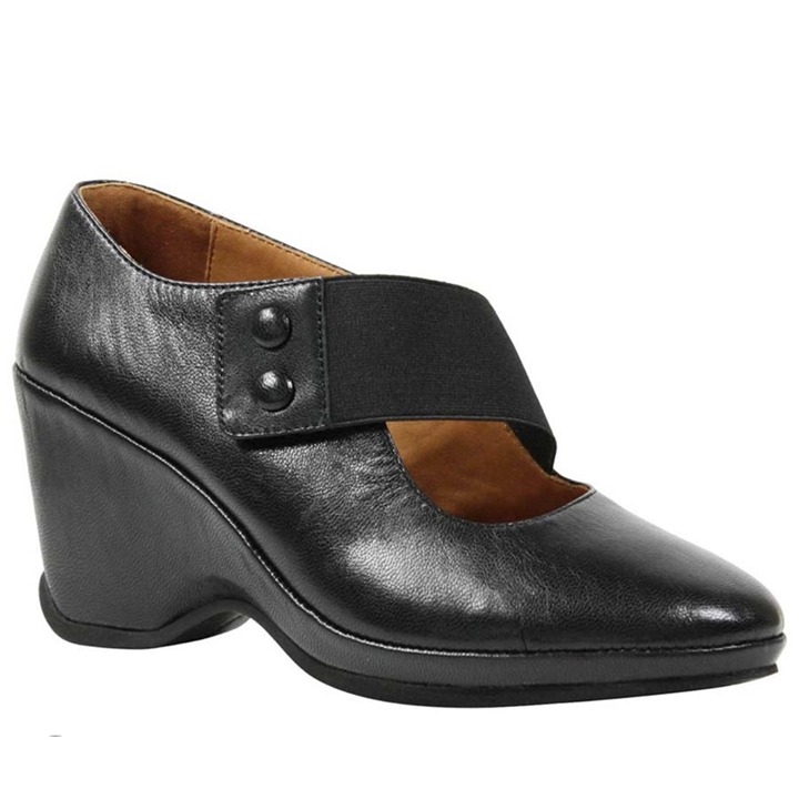 L'Amour Des Pieds Oriana Black Mary Janes Shoes